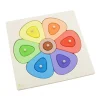Wooden Puzzle Flower