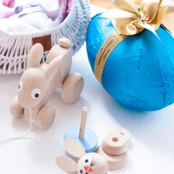 Wooden Rabbit Stacking Puzzle - Bobby