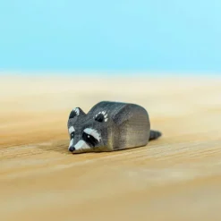 Wooden Raccoon Cub