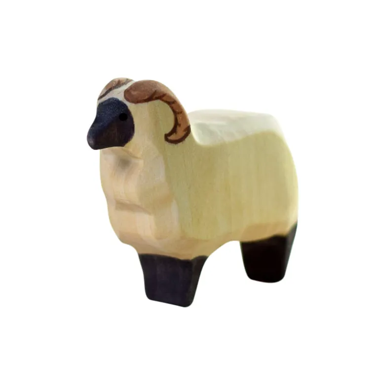 Wooden Ram Standing
