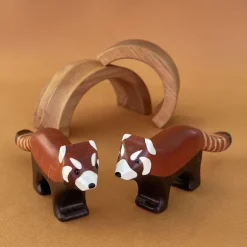 Wooden Red Panda
