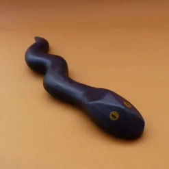 Wooden Red-Bellied Black Snake