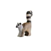 Wooden Ring Tailed Lemur - Tail Backward