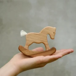 Wooden Rocking Horse - Miniature