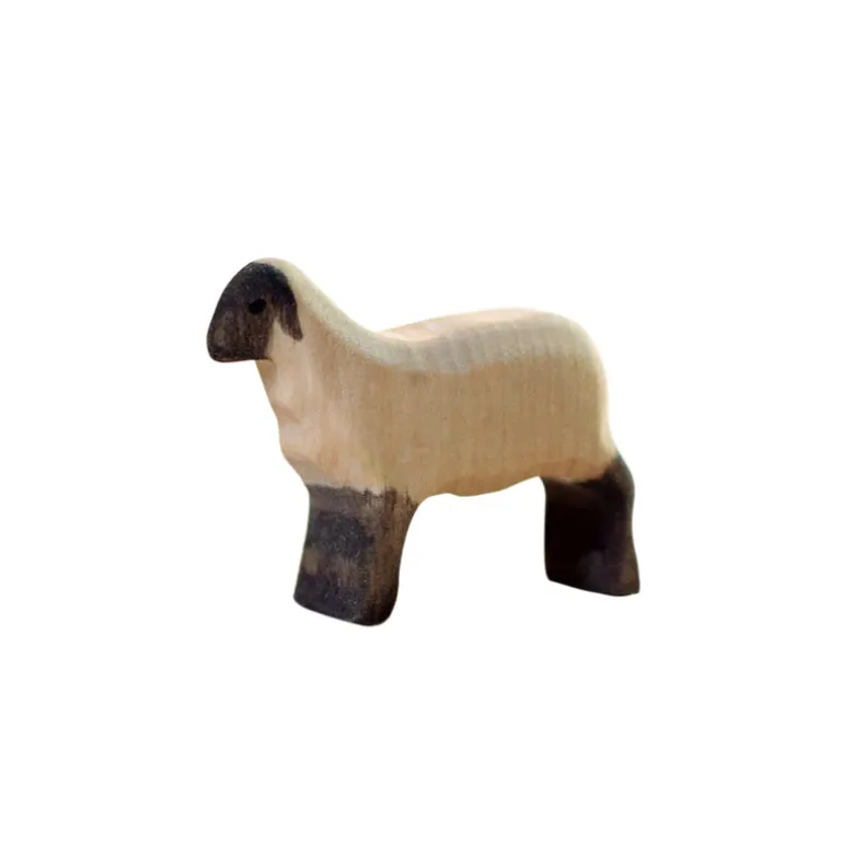 Wooden Running Lamb
