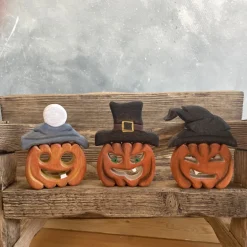 Wooden Sailor Pumpkin