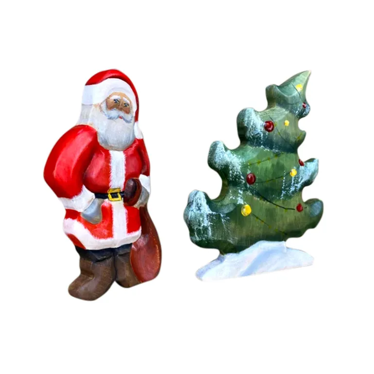 Wooden Santa Claus