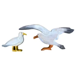 Wooden Sea Birds - Set of 2
