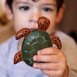Wooden Sea Turtle