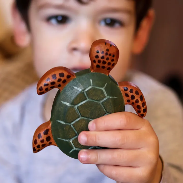 Wooden Sea Turtle