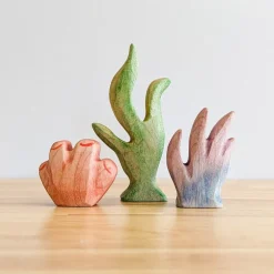 Wooden Seaweed Set Of 3