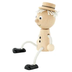 Wooden Sitting Boy - Gene