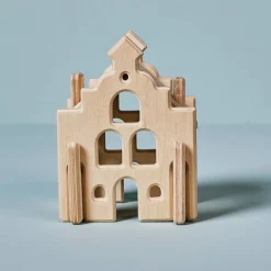 Wooden Small Houses - Set Of 2