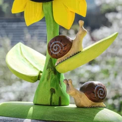 Wooden Snail