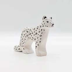 Wooden Snow Leopard - Mother