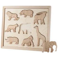 Wooden Sorting Puzzle - Animals Of Africa