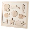 Wooden Sorting Puzzle - Sea Creatures