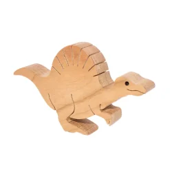 Wooden Spinosaurus Figure