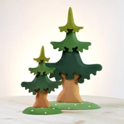 Wooden Spruce Tree Puzzle - Small