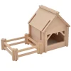 Wooden Stable and Fence - Small Set
