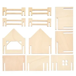 Wooden Stable and Fence - Small Set