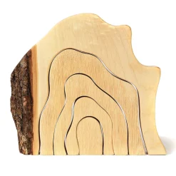 Wooden Stacking Cave - Natural