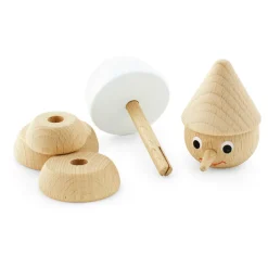 Wooden Stacking Puzzle - Pinocchio