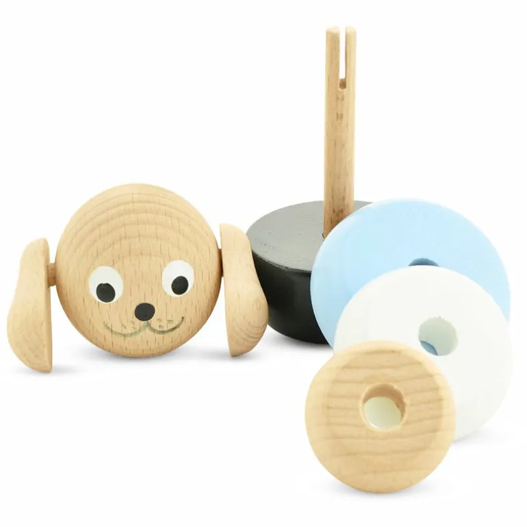 Wooden Stacking Puzzle Dog - Brody
