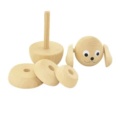 Wooden Stacking Puzzle Dog - Blair