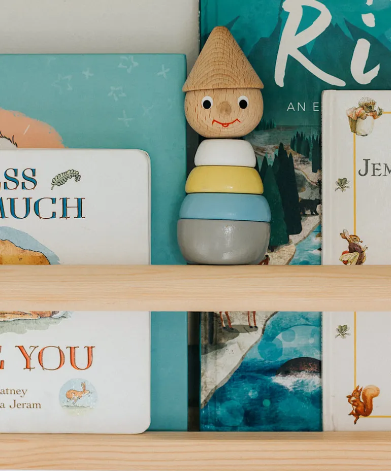 Wooden Stacking Puzzle Pinocchio - Coloured