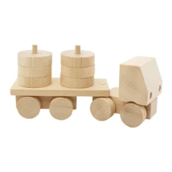 Wooden Stacking Truck - Hudson