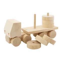 Wooden Stacking Truck - Hudson