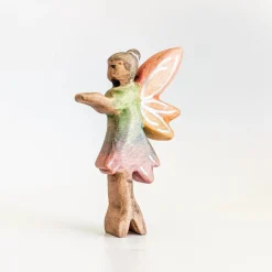 Wooden Standing Fairy - Dark