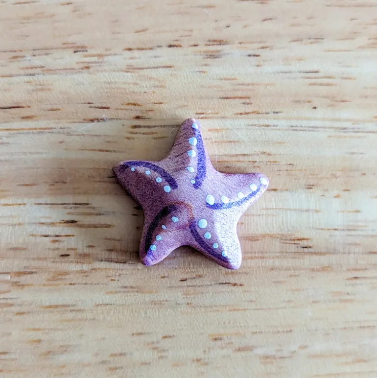 Wooden Starfish