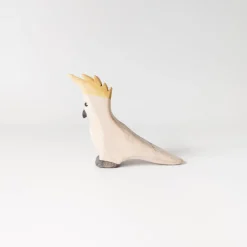 Wooden Sulphur Crested Cockatoo
