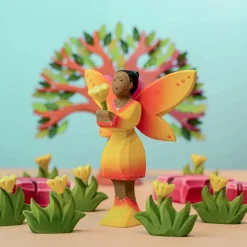 Wooden Sunflower Fairy