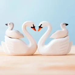 Wooden Swan - Cygnet
