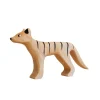 Wooden Thylacine - Tasmanian Tiger