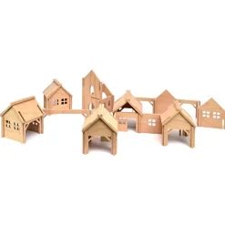 Wooden Town - Large Set