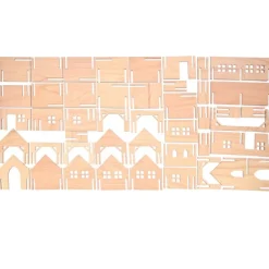 Wooden Town - Large Set