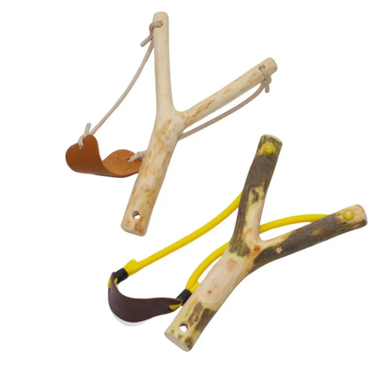Wooden Toy Branch Slingshot