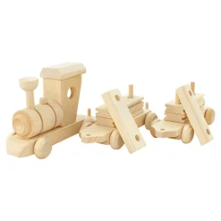 Wooden Toy Cargo Train Set - Thomas