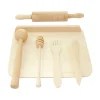 Wooden Toy Kitchen Tool Set