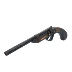 Wooden Toy Pistol Replica