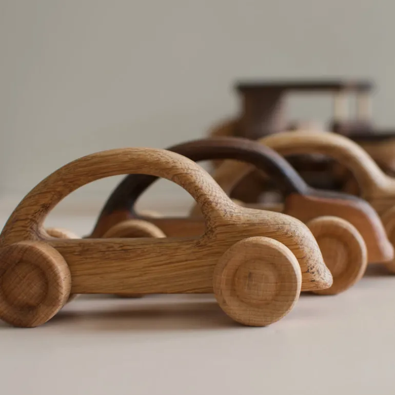Wooden Toy Push Car - Finn