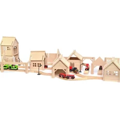 Wooden Train Station & Village - Extra Large Set