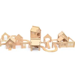 Wooden Train Station & Village - Extra Large Set