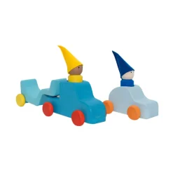 Wooden Transporter Car Set