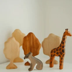 Wooden Trees - Set Of 4