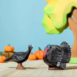 Wooden Turkey - Hen